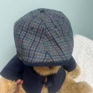Original Penguin Munsingwear Wool Blend Plaid Newsboy Flat Cap Size Small/Medium